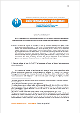 Prerogativa del culto nella missione diplomatica Curti GialdinoPubblicazioni SSIP Seminario